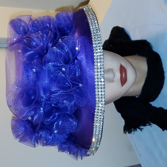 Accessories | Fancy Purple Hat | Poshmark